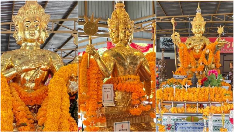 แจกพิกัดสายมูให้ปังแบบรัว ๆ กับ “ท้าวมหาพรหม จังหวัดกาญจนบุรี” สถานที่ที่คุณไม่ควรพลาด!