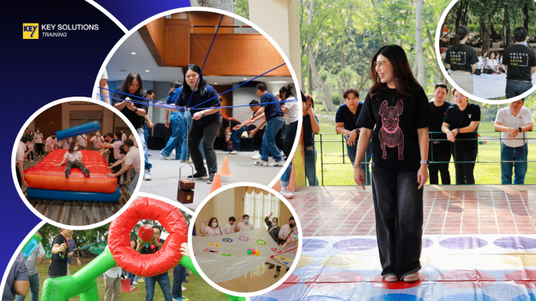 Key Solutions Training ปลดล็อกศักยภาพทีมด้วย Team Building เสริมความแข็งแกร่งให้องค์กรสู่ความสำเร็จ