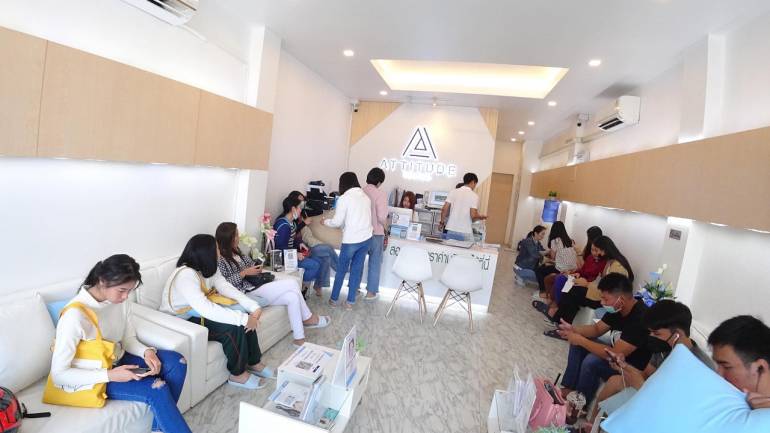 ภาพบรรยากาศในแอททิจูดคลินิก