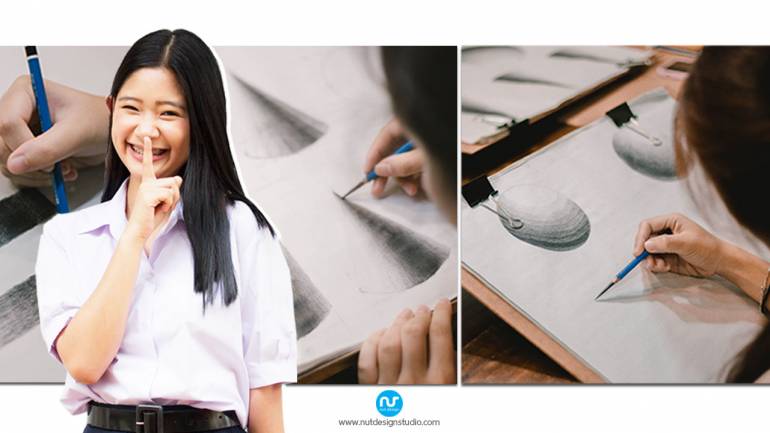"Nutdesign Studio" สถาบันสอนศิลปะและการออกแบบ ที่พร้อมจะช่วยวางพื้นฐานเริ่มต้นในการออกแบบ