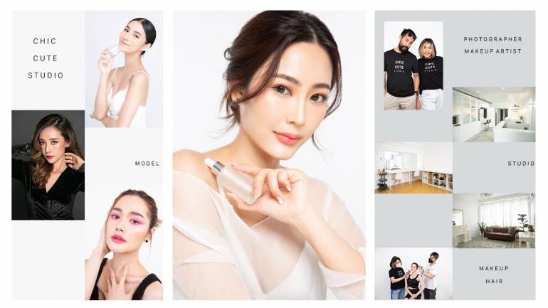 chic cute studio สตูดิโอถ่ายภาพยุคใหม่ ครบเครื่องเรื่องความเป๊ะ บริการแต่งหน้าทำผม ถ่ายรูปโปรไฟล์แบบที่เดียวครบจบทุกความสวย