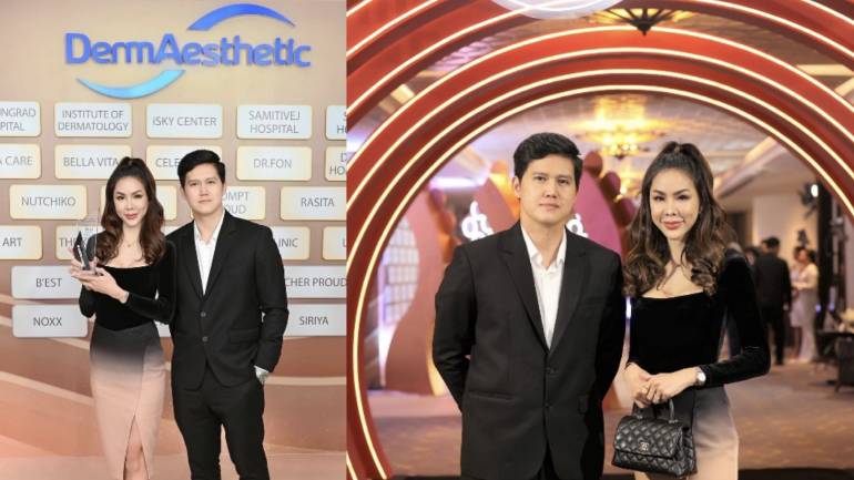 Wandee Clinic ตอกย้ำการเป็นผู้นำด้านยอดขาย Daimond Fat ด้วยรางวัล Top Valued Customer 2022  ในงาน DermAesthetic GALA Night 2022